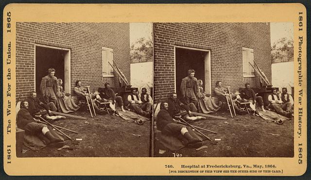 Hospital at Fredericksburg, VA (1864)